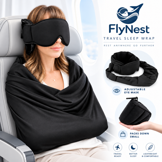 FlyNest - First Class 3-in-1 Travel Sleep Set
